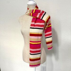 The Limited striped wool & cashmere scarf